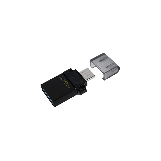USB Flash накопитель Kingston DataTraveler microDuo3 G2 OTG 128Gb - рис.0
