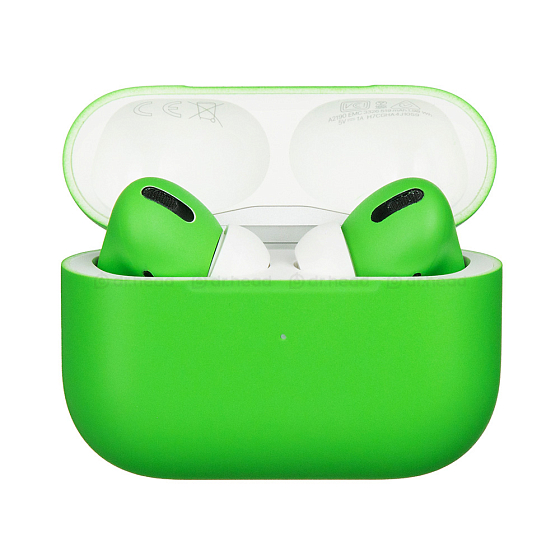 Беспроводные наушники Apple AirPods Pro Green Apple Matte - беспроводные наушники, зелёный матовый_OpenBox - рис.0